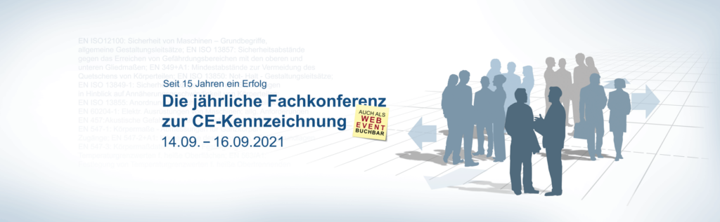 IQZ-MASCHINENSICHERHEIT EXPERTEN MIT MESSESTAND AUF DER CE-FACHKONFERENZ VOM 15. – 16. SEPTEMBER 2021 IN PFORZHEIM